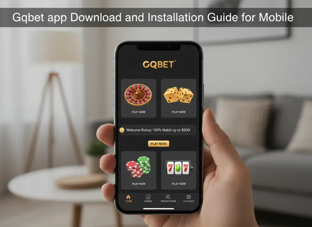 Gqbet app Download and Installation Guide for Mobile